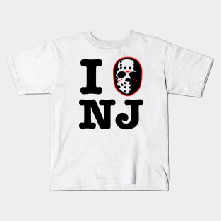 I chainsaw/heart New Jersey! Kids T-Shirt